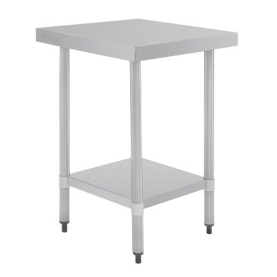 Table inox sans rebord 600 x 700mm Vogue GJ500
