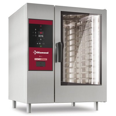 Four mixte électrique vapeur directe et convection 10x GN Diamond SDE/10S