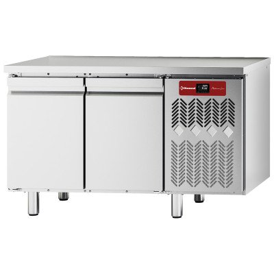 Refrigerated counter ventilated 2-door GN 1/1 Diamond TFC2/AG-1