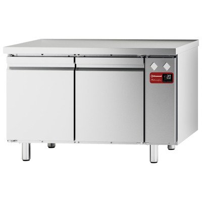 Refrigerated counter ventilated 2-door GN 1/1 remote Diamond TFC2/SG-7