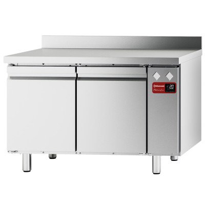 Refrigerated counter wall ventilated 2-door GN 1/1 260 L Diamond TFM2/SG-8