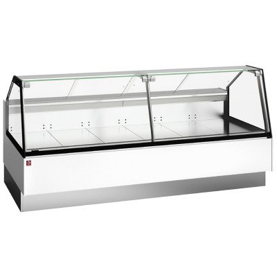 Professional refrigerated meat display counter 2500 mm Diamond COR32-V6