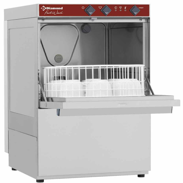 Glass washer basket 400x400 mm+ softener